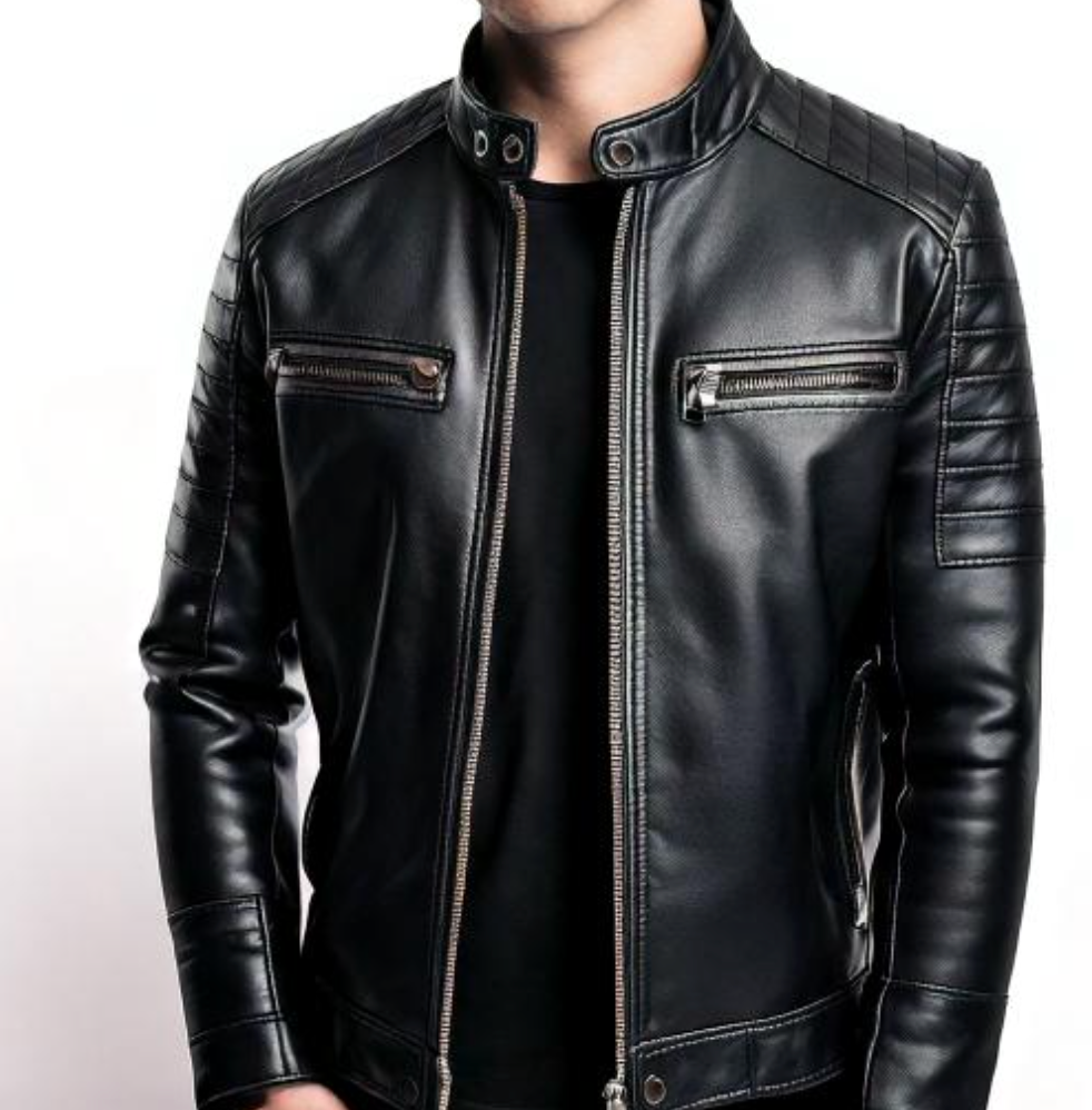 Jacket en Cuir Homme - JC Guardian